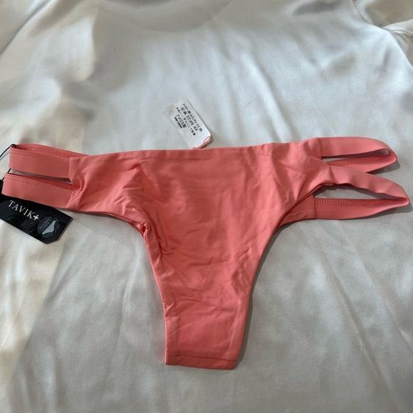 LAST PRICE🍒🤍 TAVIK Chloe moderate swim bottom coral 🌸 - Picture 6 of 11